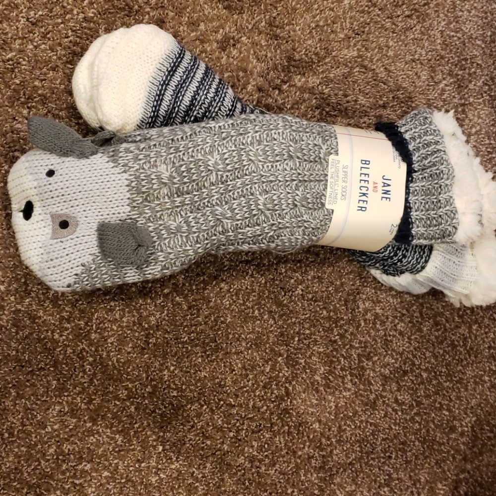 Jane and bleecker slipper socks